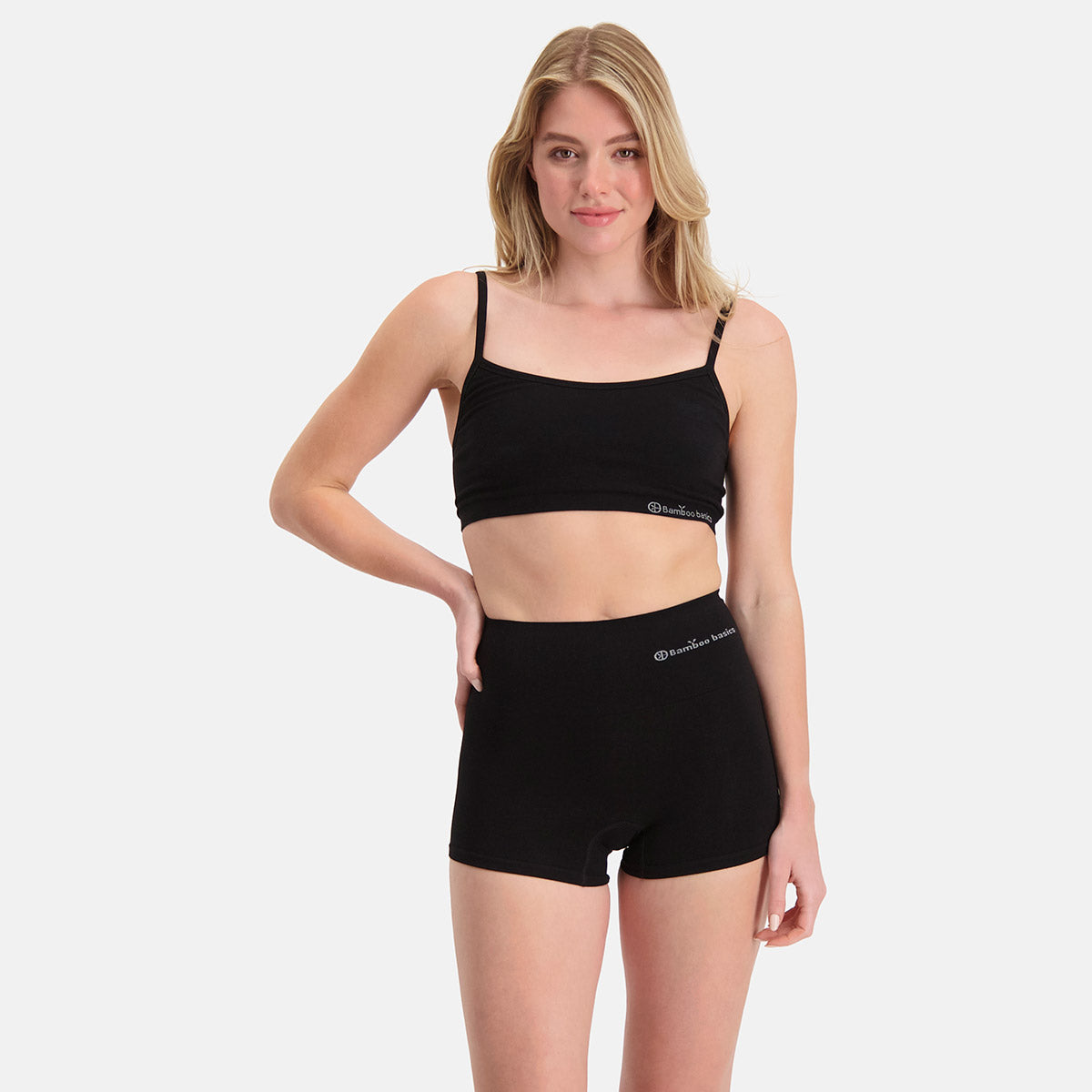 Bamboo Basics Seamless Light Control Boxershorts Stella (2-pack) - Zwart