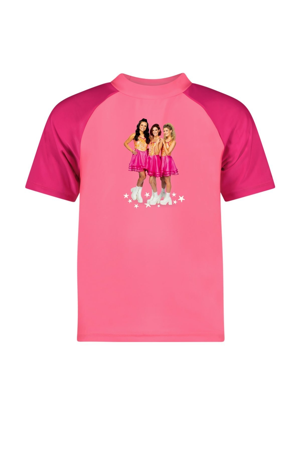 B.Nosy zomer UV shirt meisjes - K3 - sugar plum roze - Water