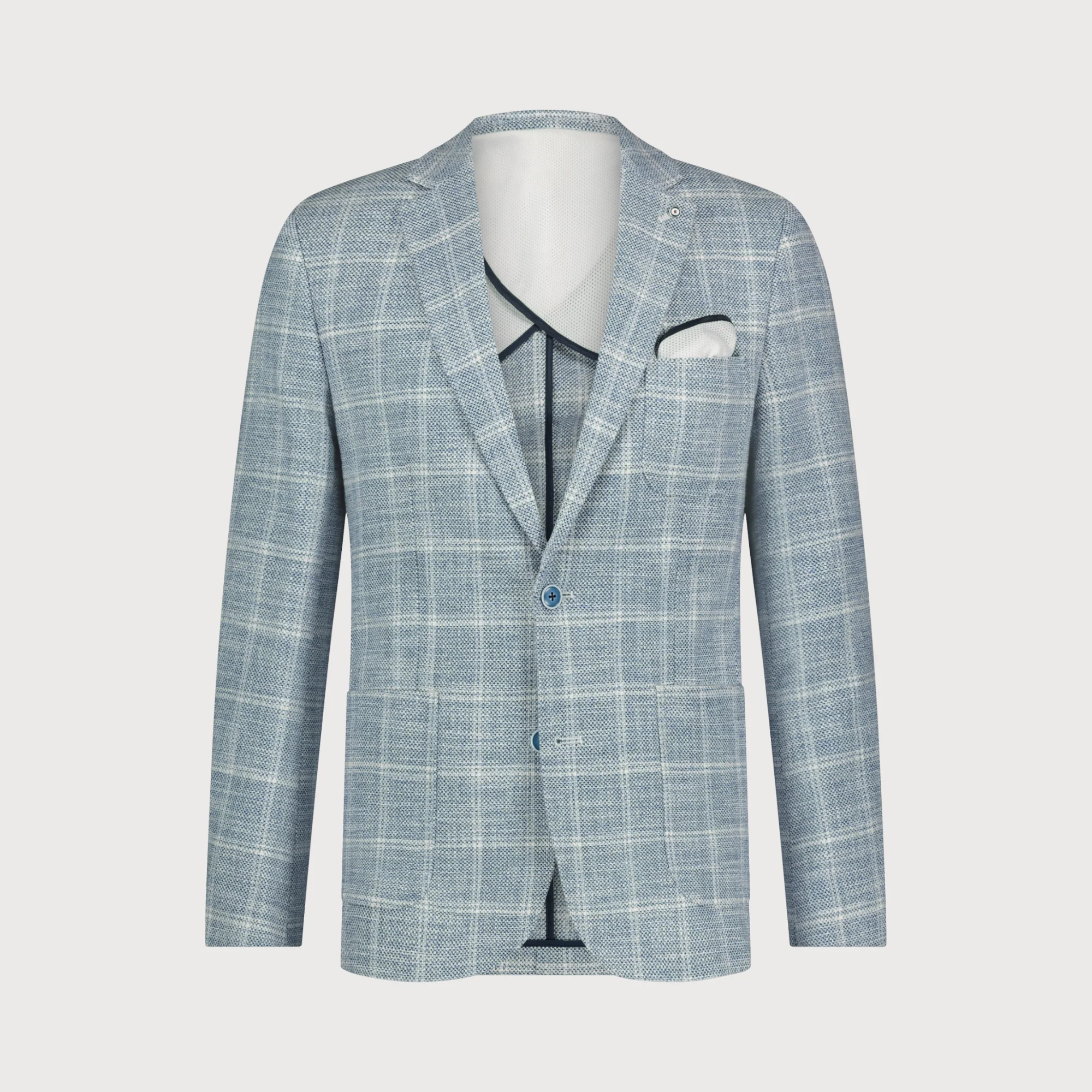Blue Industry Cotton linnen colbert |