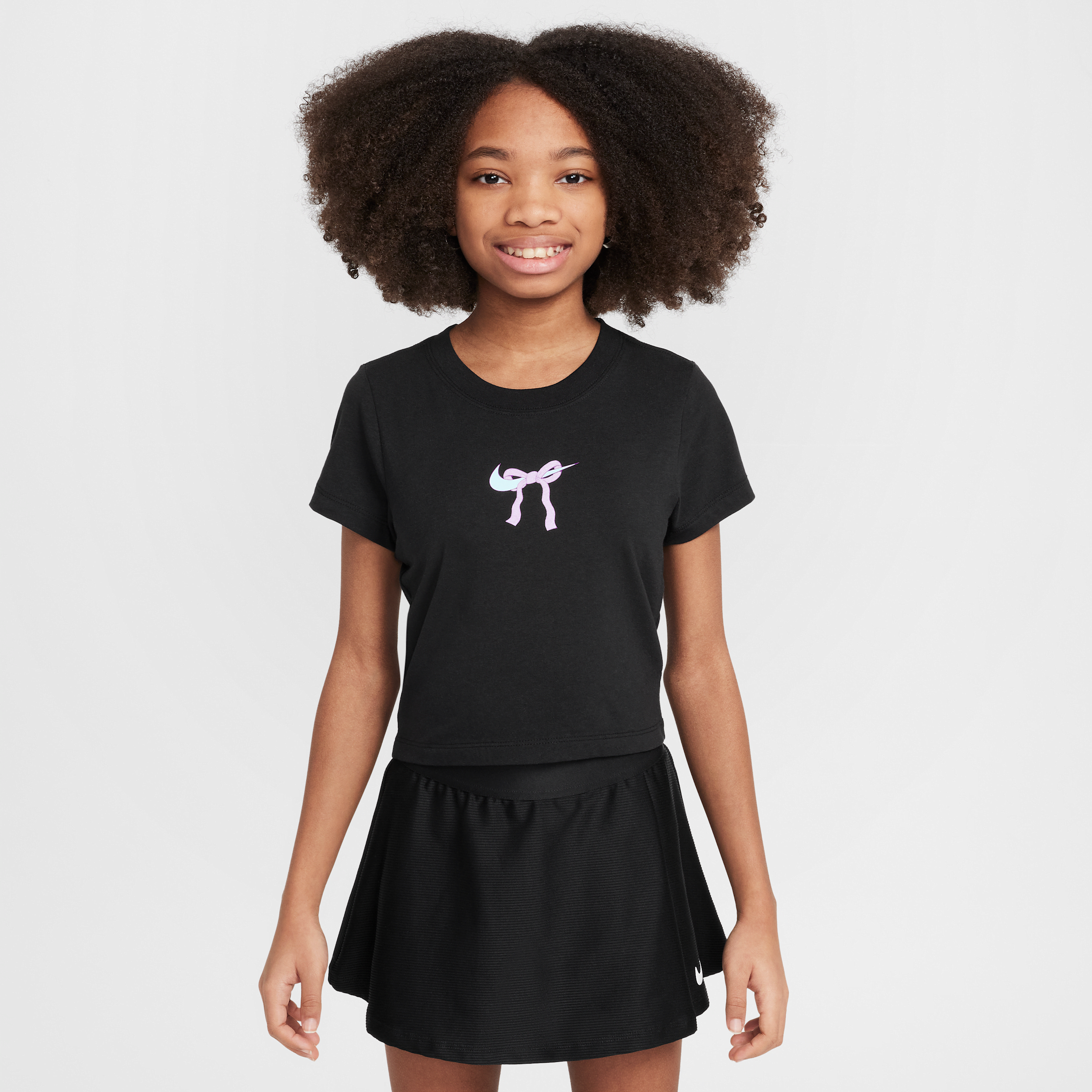 Nike Sportswear T-shirt voor meisjes - Zwart
