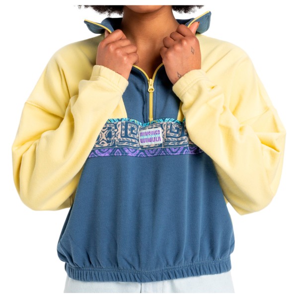 Quiksilver - Women's Half Zip - Fleecetrui, meerkleurig