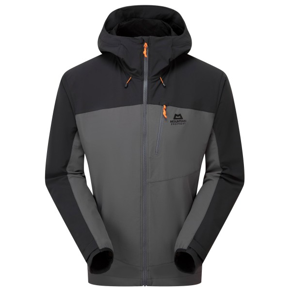Mountain Equipment - Frontier Jacket - Softshelljack, grijs/zwart