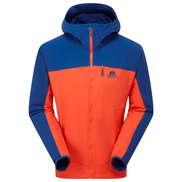 Mountain Equipment - Frontier Jacket - Softshelljack, rood/blauw