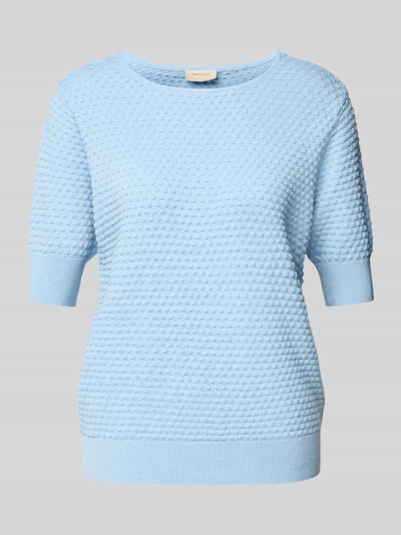 FREE/QUENT Gebreide pullover met 1/2-mouwen, model 'Dodo'
