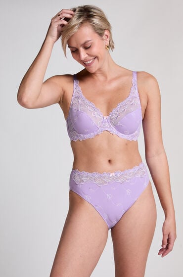 Hunkemöller Hoge slip Diva Paars