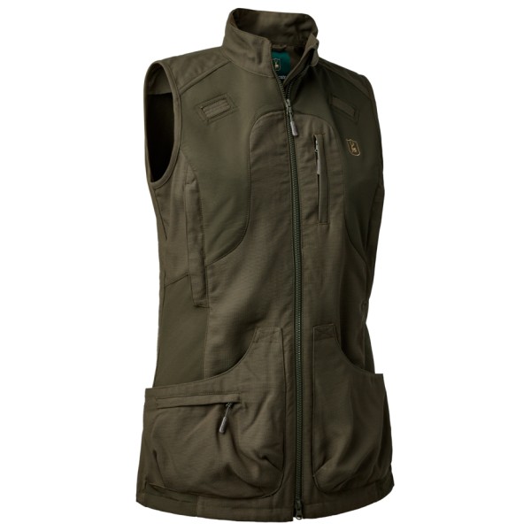 Deerhunter - Women's Ann Extreme Waistcoat - Softshellbodywarmer, olijfgroen