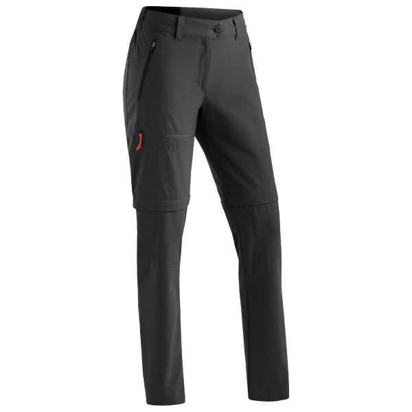 Maier Sports - Women's Nata Zip Loop - Afritsbroek, zwart