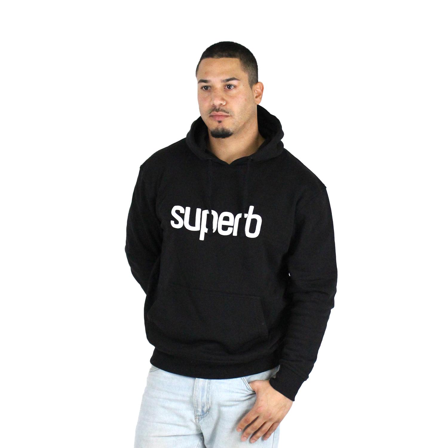 SUPERB Heren 6010 Hoodie L zwart