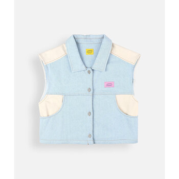 Mantel Oxbow Spijkerjasje mouwloos DENIM