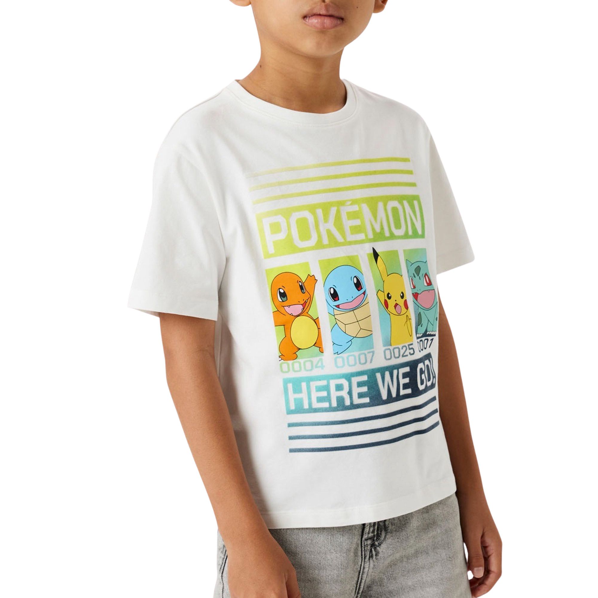 Name It T-shirt NKMMABR POKEMON NREG SS TOP BOX NOOS SKY