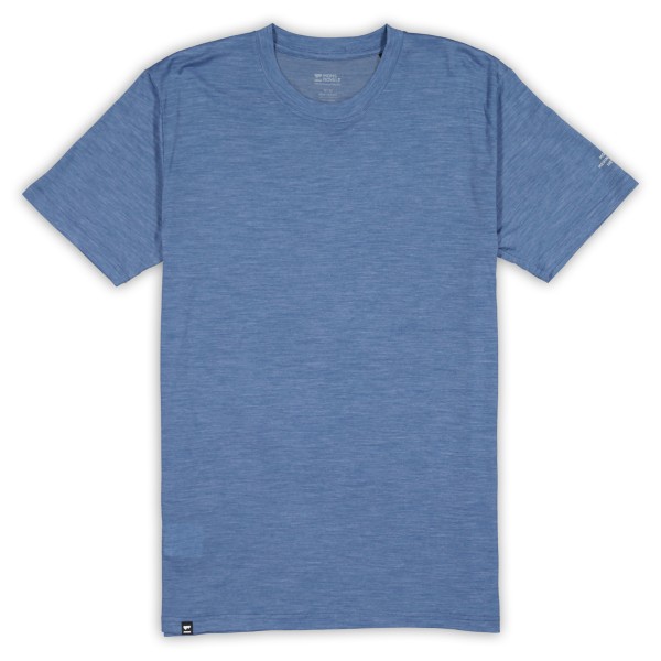 Mons Royale - Zephyr Merino Cool T-Shirt - Merinoshirt, blauw