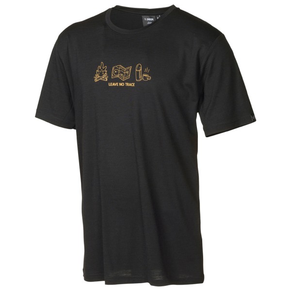 Ivanhoe of Sweden - UW Ceasar Adventure - Merinoshirt, zwart