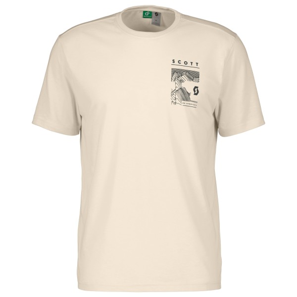 Scott - Defined Dri S/S - Sportshirt, beige/wit