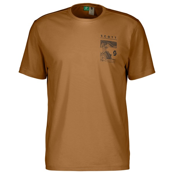 Scott - Defined Dri S/S - Sportshirt, bruin