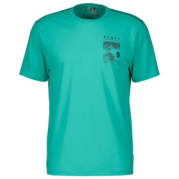 Scott - Defined Dri S/S - Sportshirt, turkoois