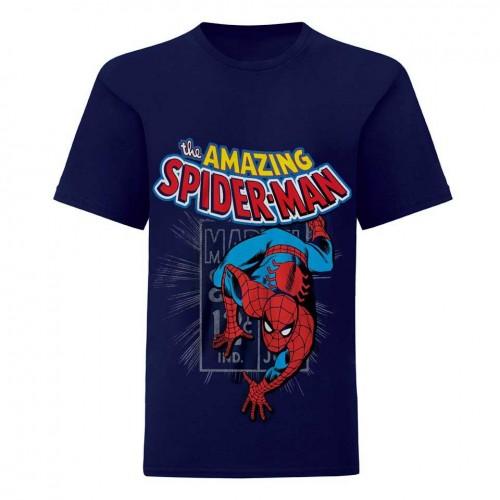 Marvel Childrens/Kids Geweldig Spider-Man T-shirt 7-8 Years Vloot