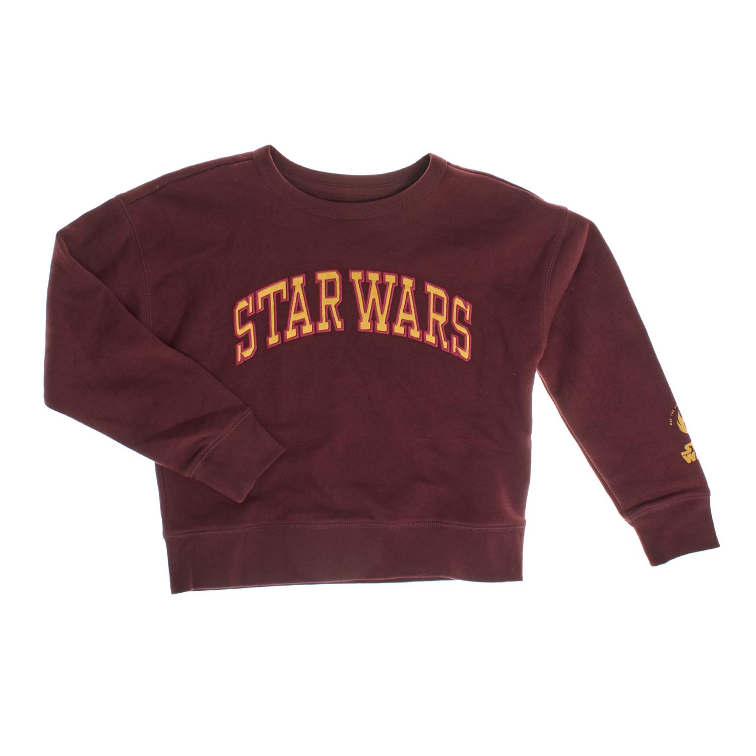BlackPrice Star Wars 428430 Fleece Sweatshirt voor Jongens 10/11 AÑOS diepe karmijn kleur
