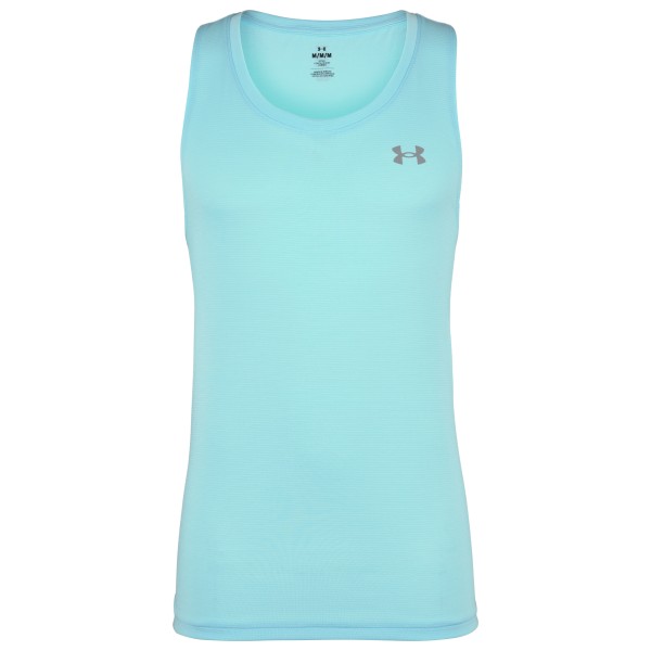 Under Armour - Launch Singlet - Tanktop, blauw/turkoois