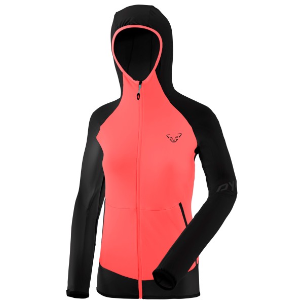 Dynafit - Women's Transalper Light Polartec Hoody - Fleecevest, rood/zwart