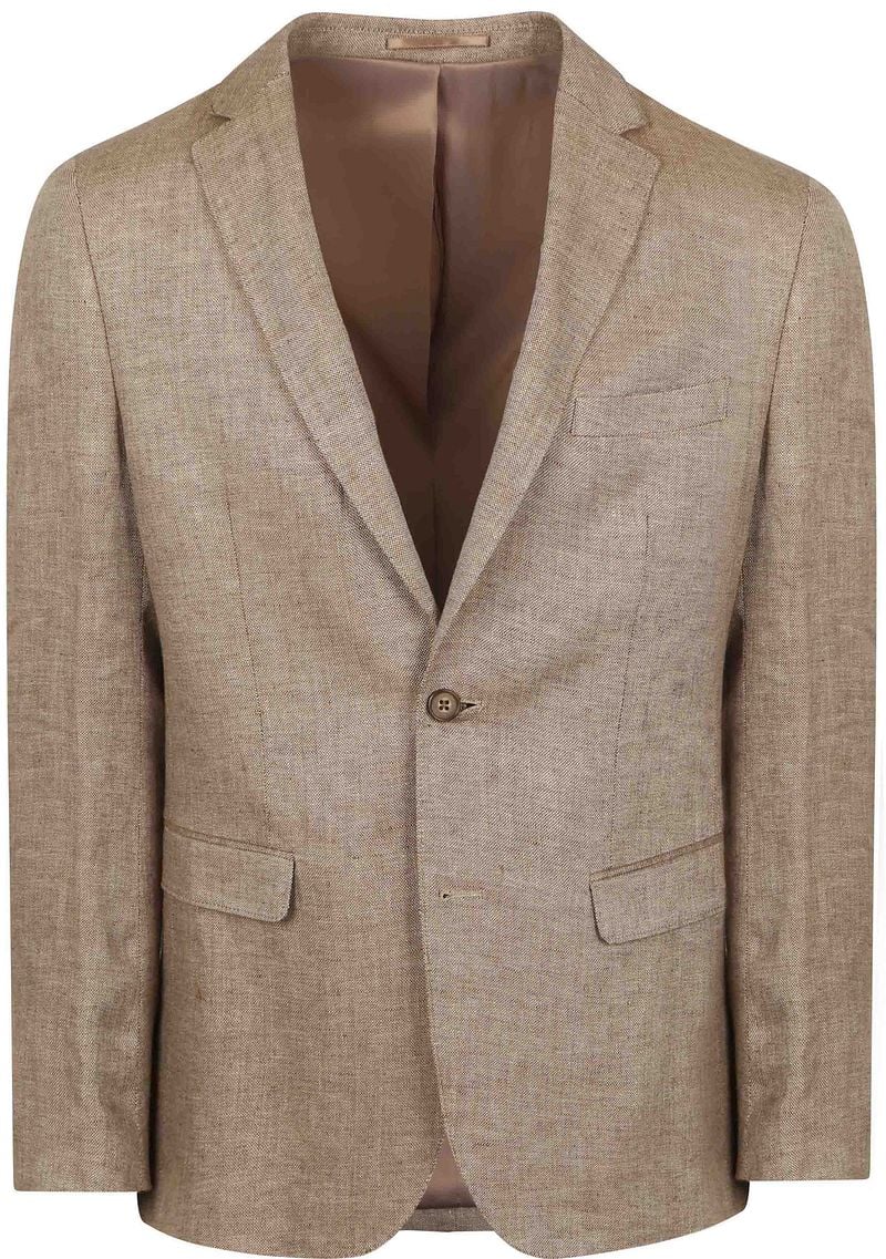 Suitable Blazer Linnen Panama Beige