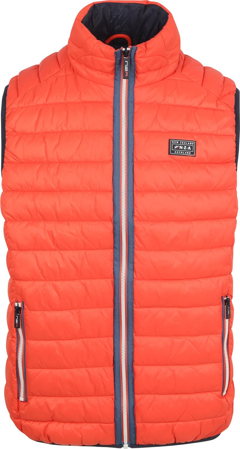 New zealand auckland NZA Bodywarmer Harvey Rood Oranje