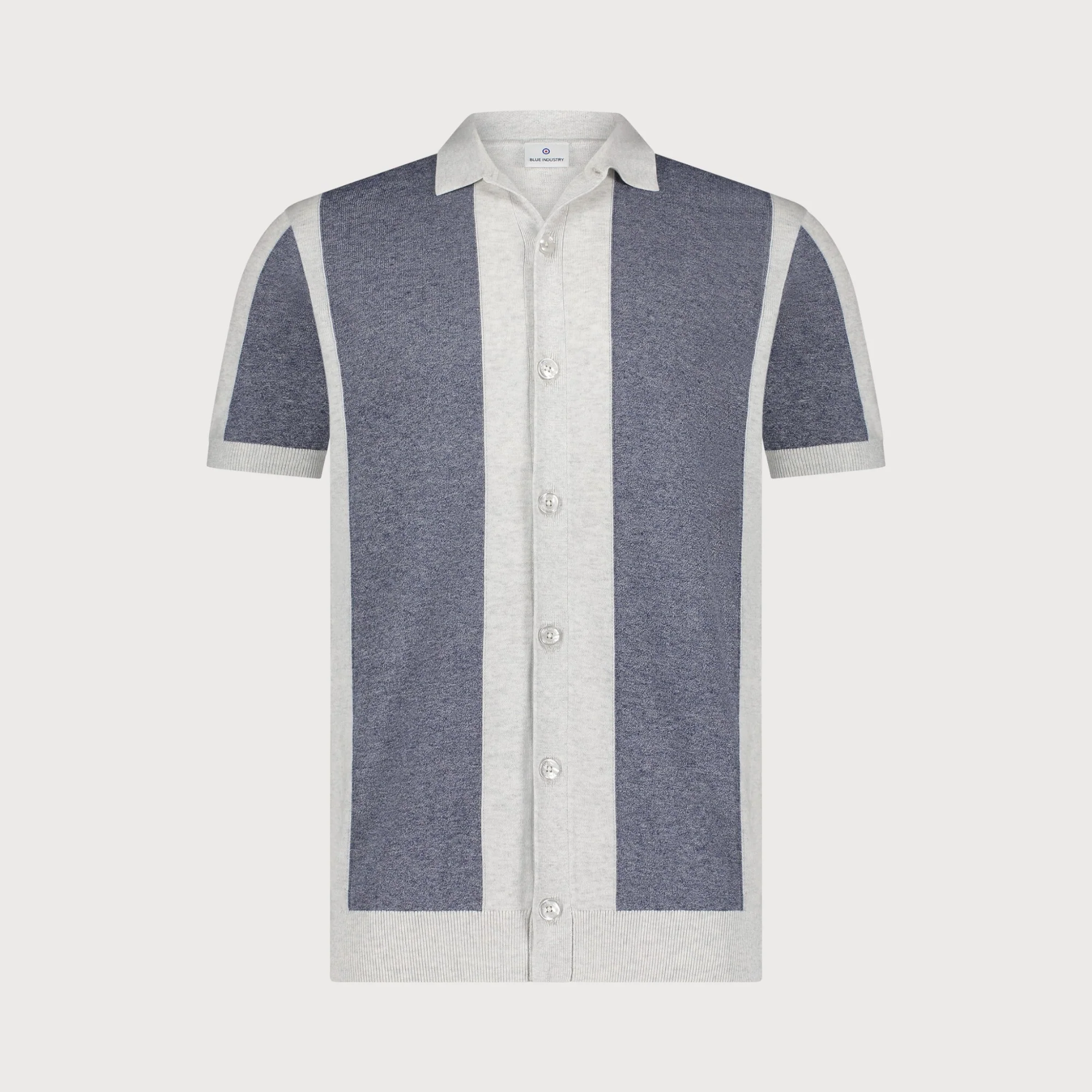 Blue Industry De knitted doorknoop polo |