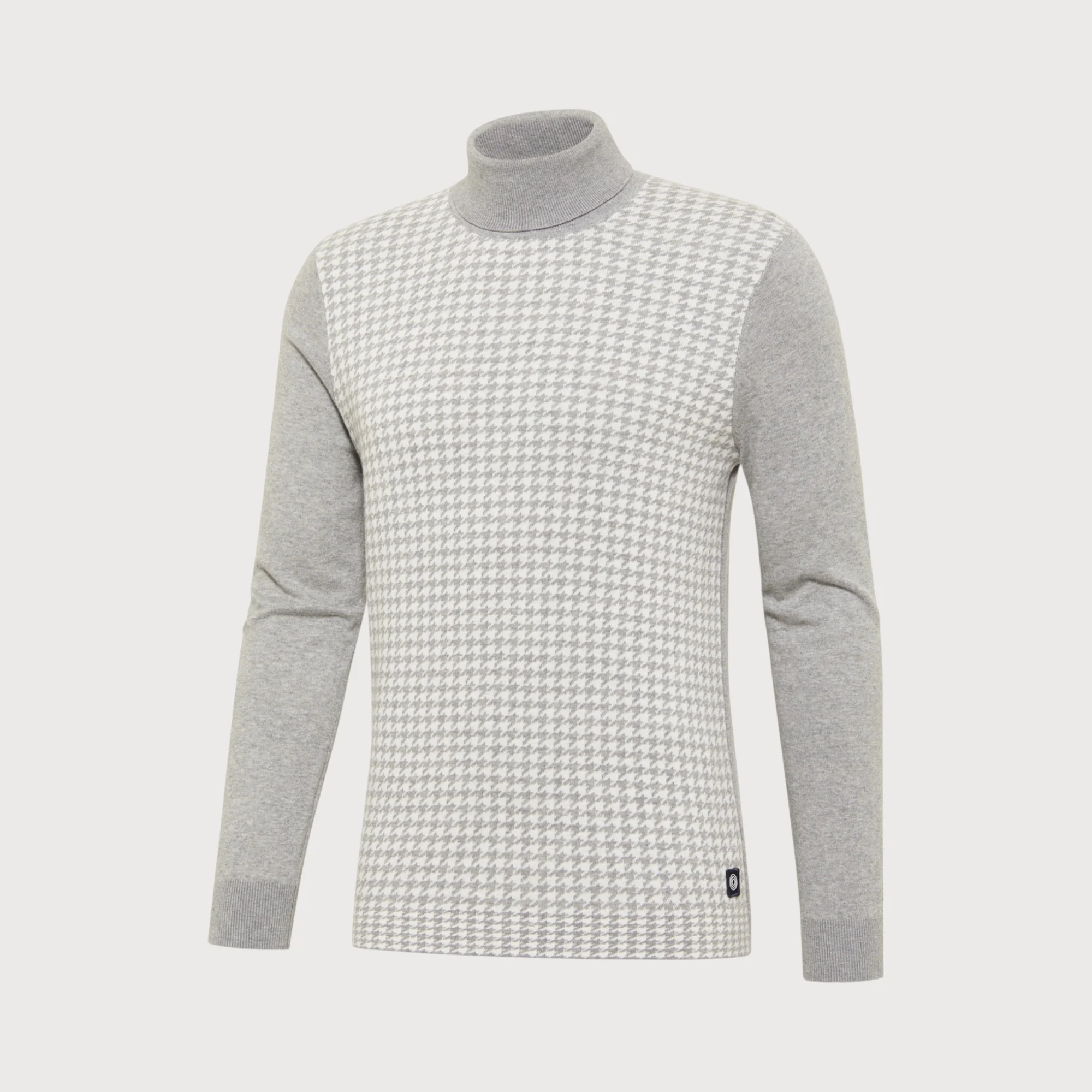 Blue Industry Koltrui met pied de poule motief |