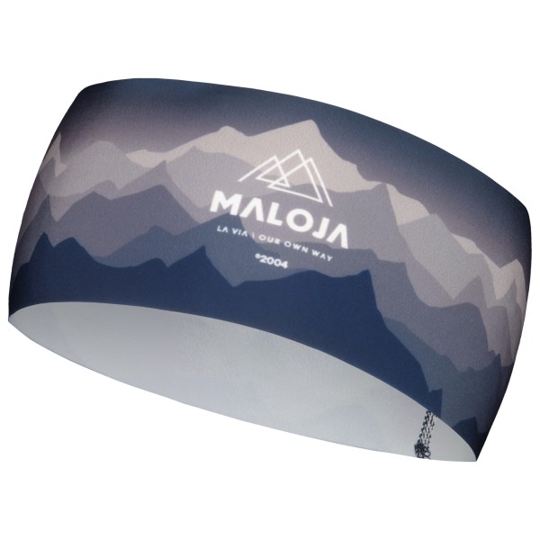 Maloja - KulmM. - Hoofdband, grijs/blauw