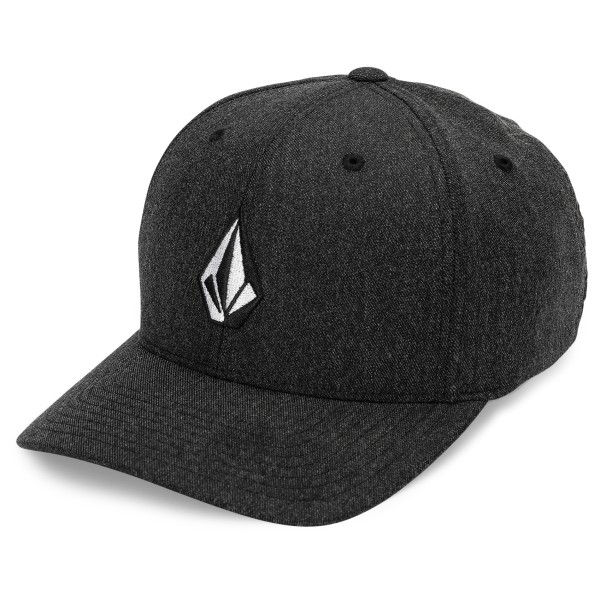 Volcom - Full Stone Heather Flexfit Hat - Pet, zwart