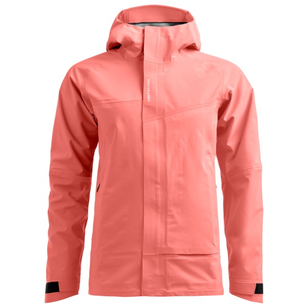 Ortovox - Women's Seceda 3L Jacket - Hardshelljas, rood