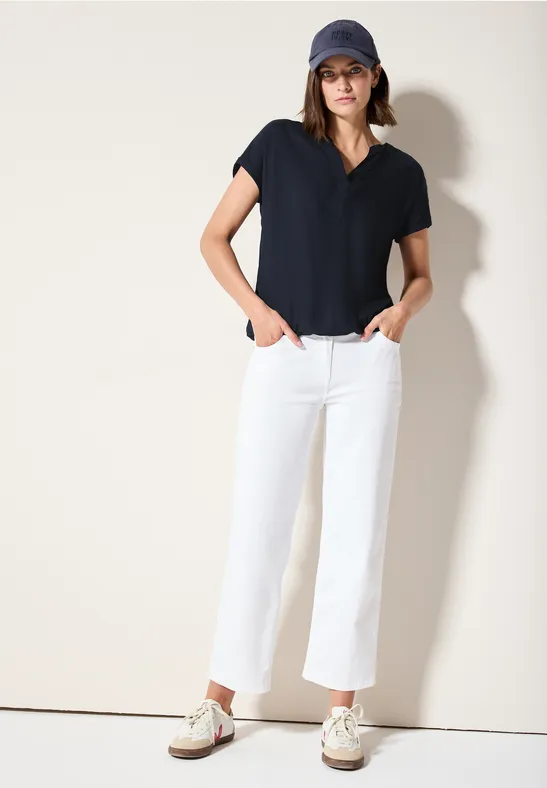 cecil Blouse in effen kleur