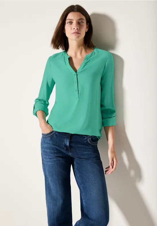 cecil Blouse in effen kleur