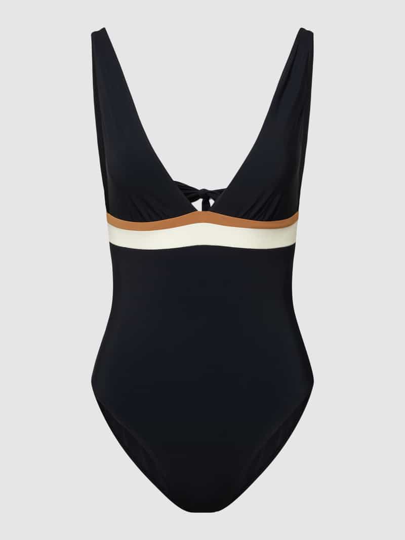 Banana moon Badpak met contraststrepen, model 'ODALIS MONTECITO'