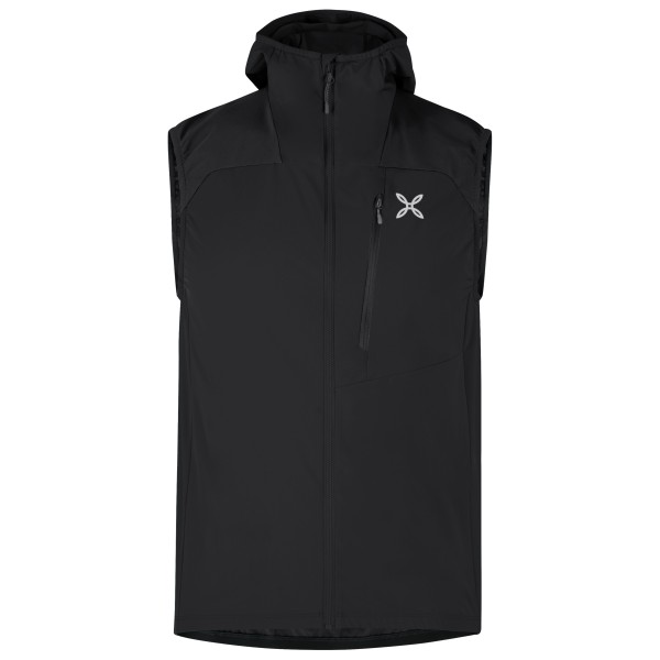 Montura - Rise Hooded Vest - Softshellbodywarmer, zwart