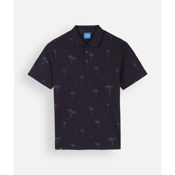 Polo Shirt Korte Mouw Oxbow Polo met korte mouwen en allover print PALMS