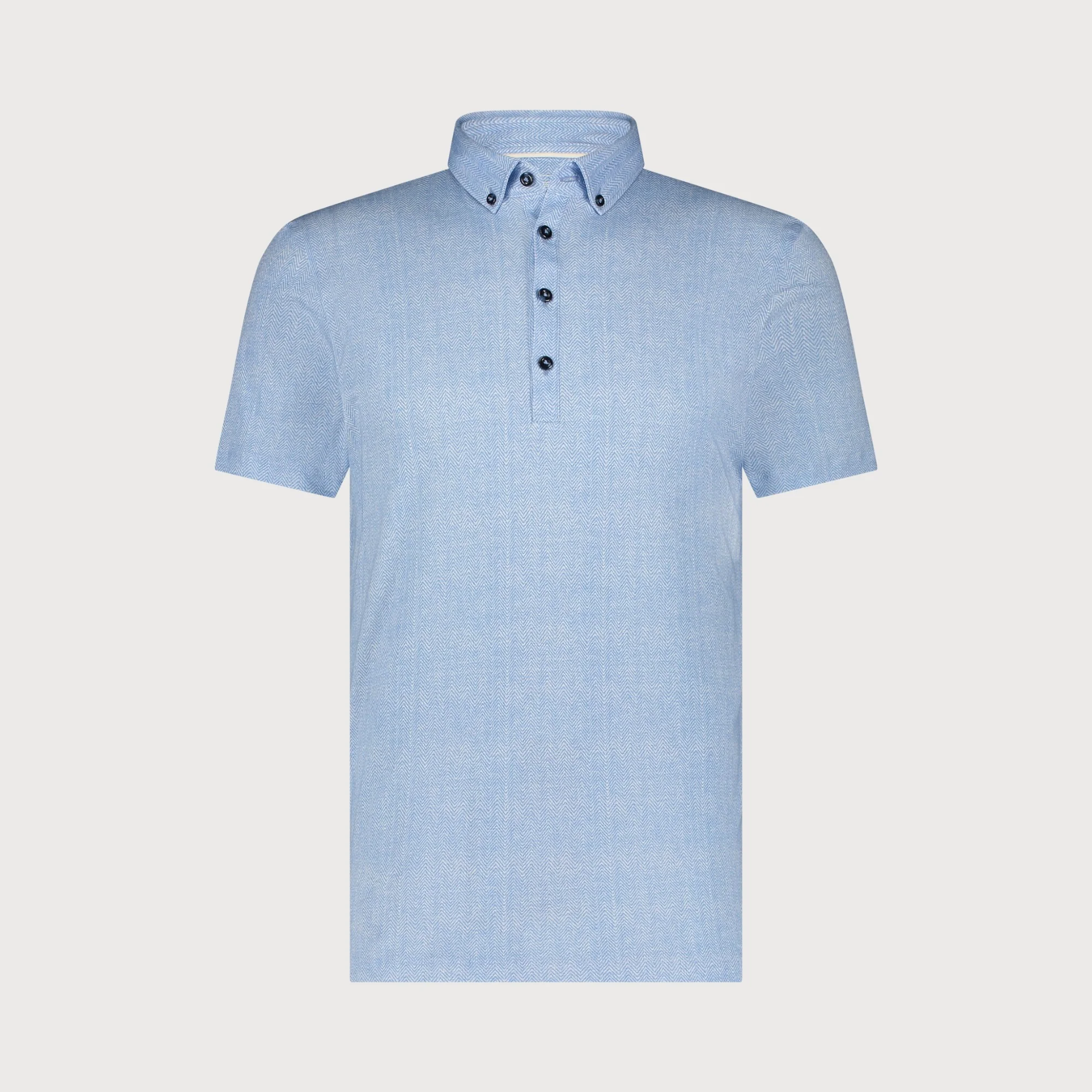 Blue Industry Het button-down korte mouwen overhemd |