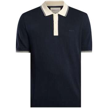 Polo Shirt Korte Mouw Gant Poloshirt van Modal Blend