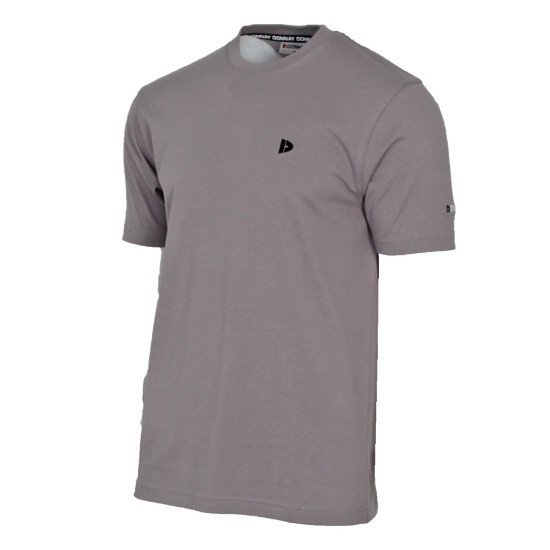 Donnay Donnay Heren - T-Shirt Vince - Steel Grey