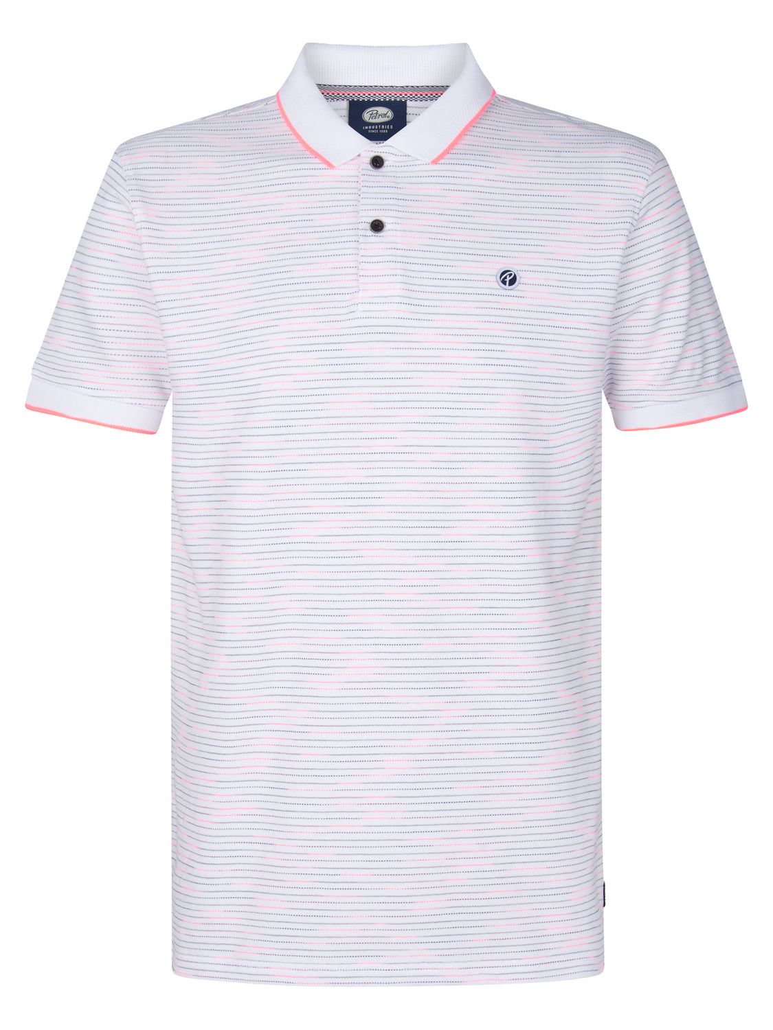 Petrol Polo Wit heren