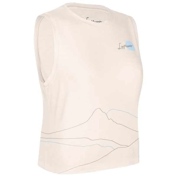 LaMunt - Women's Betty Iconic Tank - Sportshirt, wit