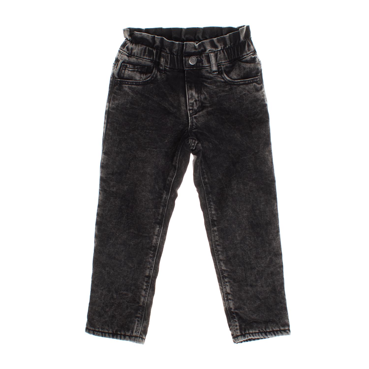 BlackPrice Fleece gevoerde mom jeans 756139 voor meisjes 2 AÑOS zwart