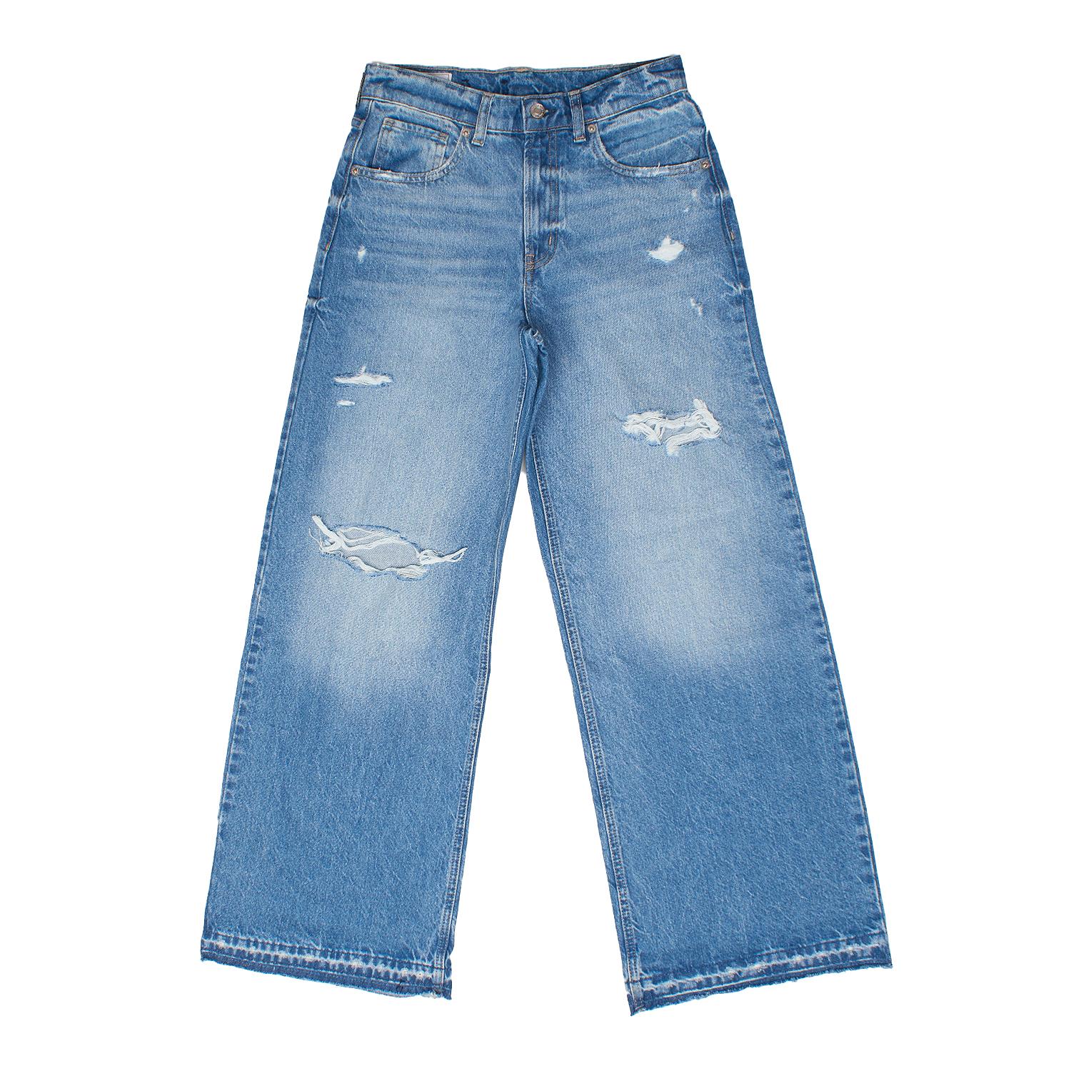 BlackPrice Wijde jeans 601144 voor dames 24-USA blauw