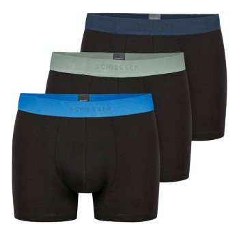 Schiesser 3 stuks 95-5 Organic Cotton Woven Shorts 