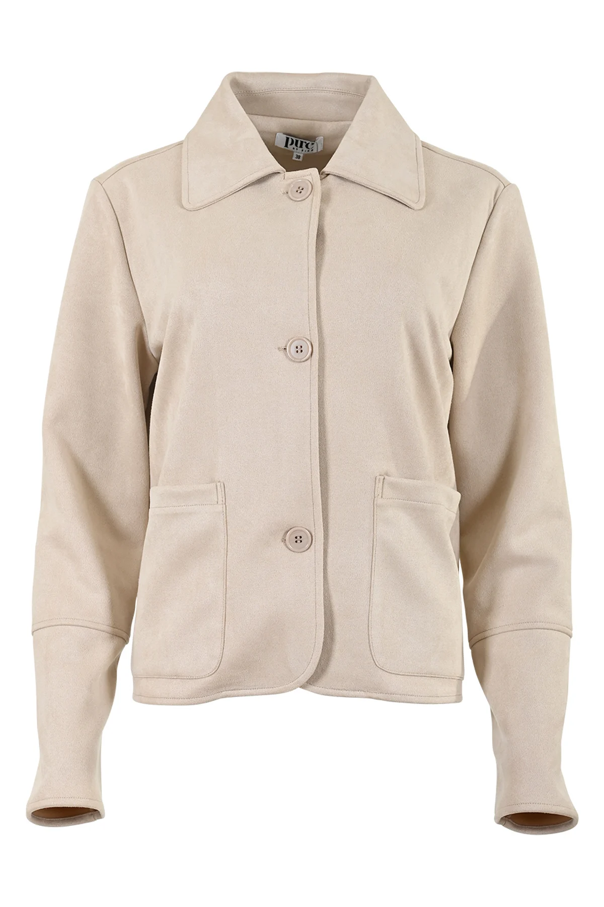 Zizo Sp25.dan.301 dance-jacket bleached sand