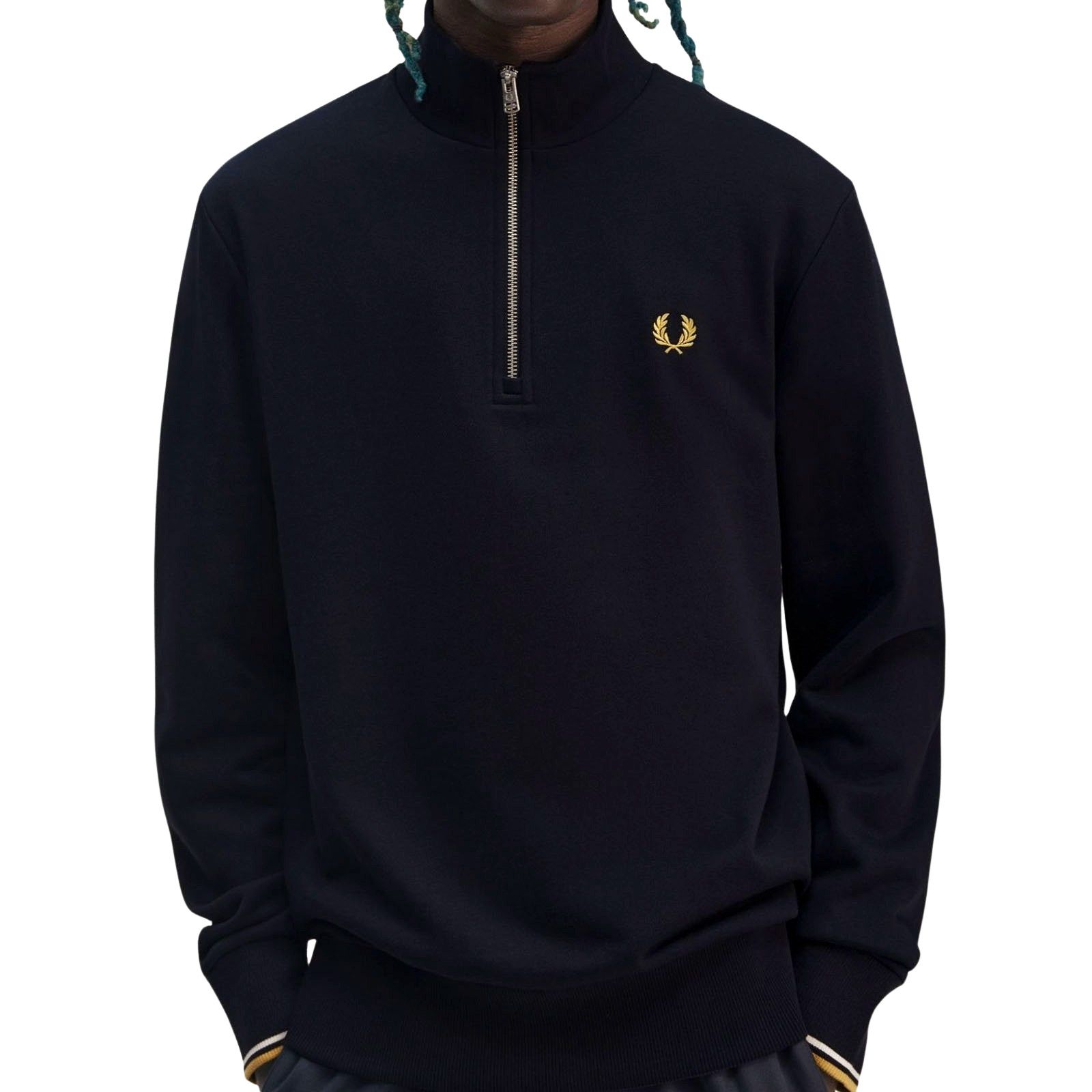 Fred Perry Half Zip Sweatshirt Heren
