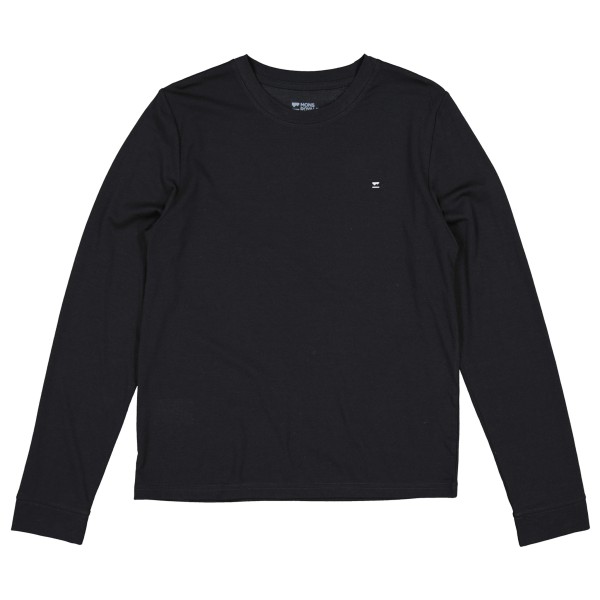Mons Royale - Women's Icon Merino Air-Con Relaxed L/S - Merinoshirt, zwart