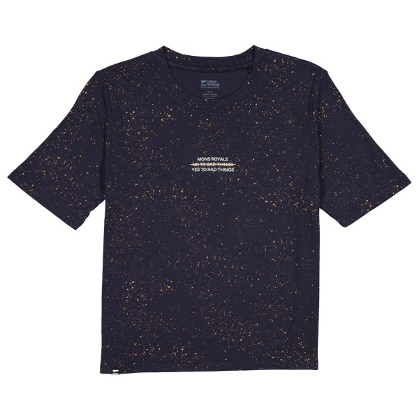 Mons Royale - Women's Icon Relaxed Tee - Merinoshirt, blauw
