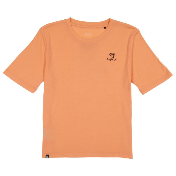 Mons Royale - Women's Icon Relaxed Tee - Merinoshirt, oranje