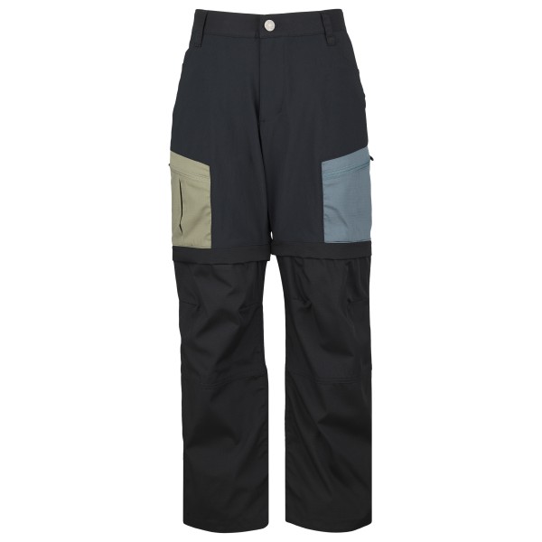 Stoic - Kid's FalunSt. Tour Zip-Off Pants Light - Afritsbroek, zwart/blauw