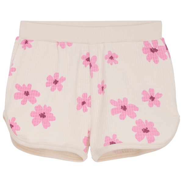 Minymo - Kid's Shorts Sweat AOP - Short, beige/roze